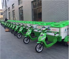 保潔車發(fā)貨中